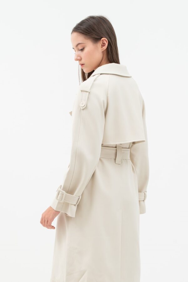 新品未使用 Eaphi long trench coat Asahi Trench Long Coat - KOHJI OFFICIAL